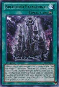 Archfiend Palabyrinth - Judgment of the Light (JOTL) #JOTL-EN066 - Rare YuGiOh Trading Card