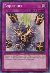Bujinfidel trading card from Judgment of the Light Bujinfidel - Judgment of the Light YuGiOh trading card