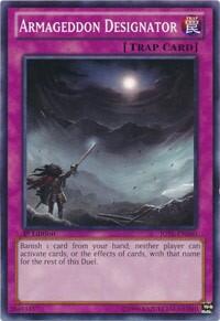 Armageddon Designator - Judgment of the Light (JOTL) #JOTL-EN080 - Common / Short Print YuGiOh Trading Card