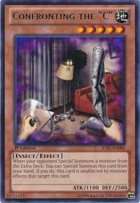 Confronting the "C" - Judgment of the Light YuGiOh trading card