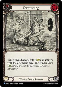 Downswing (Red) - Mastery Pack Warrior (MPW) #MPW043 - Rare Flesh and Blood Trading Card