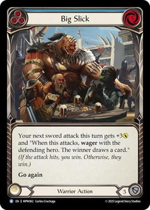 Big Slick (Blue) - Mastery Pack Warrior (MPW) #MPW062 - Rare Flesh and Blood Trading Card