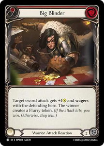 Big Blinder (Red) - Mastery Pack Warrior (MPW) #MPW076 - Common Flesh and Blood Trading Card