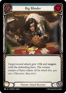 Big Blinder (Blue) - Mastery Pack Warrior (MPW) #MPW078 - Common Flesh and Blood Trading Card