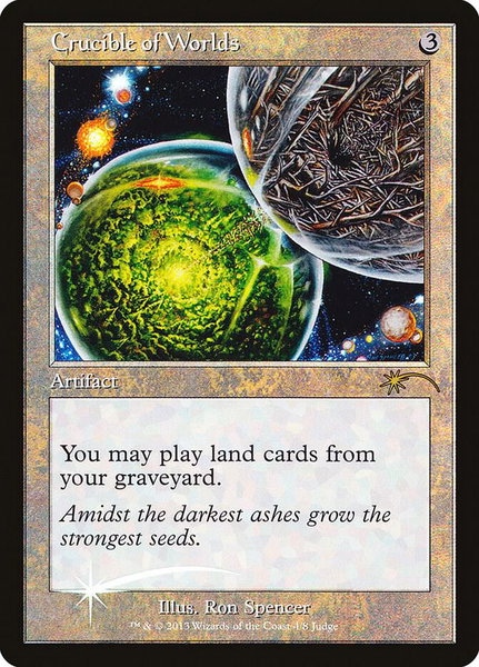 Crucible of Worlds - Judge Promos Magic: The Gathering trading card