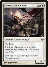 Dawnstrike Paladin - Duel Decks: Heroes vs. Monsters (DDL) #14 - Common Magic: The Gathering Trading Card