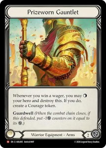 Prizeworn Gauntlet - Armory Deck: Olympia (AOL) #AOL005 - Majestic Flesh and Blood Trading Card