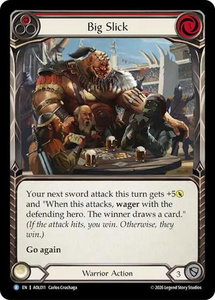 Big Slick (Red) - Armory Deck: Olympia (AOL) #AOL011 - Rare Flesh and Blood Trading Card