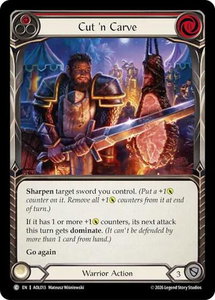 Cut 'n Carve (Red) - Armory Deck: Olympia (AOL) #AOL013 - Common Flesh and Blood Trading Card