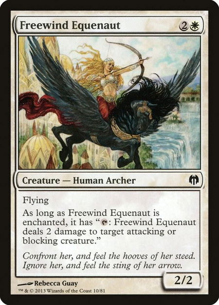 Freewind Equenaut - Duel Decks: Heroes vs. Monsters Magic: The Gathering trading card