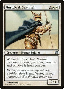 Gustcloak Sentinel - Duel Decks: Heroes vs. Monsters (DDL) #13 - Uncommon Magic: The Gathering Trading Card