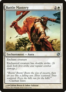Battle Mastery - Duel Decks: Heroes vs. Monsters (DDL) #27 - Uncommon Magic: The Gathering Trading Card