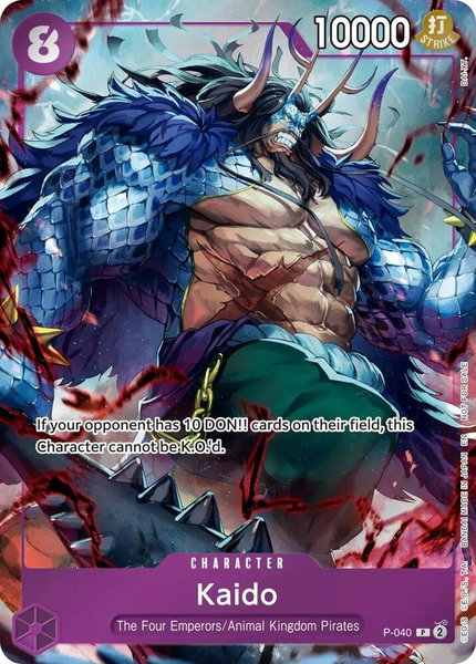 Kaido (Event Pack Vol. 9) - One Piece Promotion Cards One Piece trading card