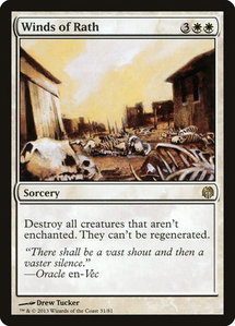 Winds of Rath - Duel Decks: Heroes vs. Monsters (DDL) #31 - Rare Magic: The Gathering Trading Card