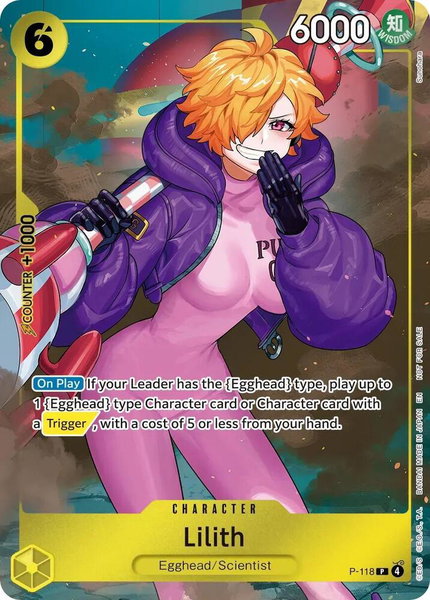 Lilith (Event Pack Vol. 9) - One Piece Promotion Cards One Piece trading card