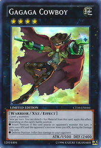 Gagaga Cowboy - 2013 Collectors Tins (CT10) #CT10-EN010 - Super Rare YuGiOh Trading Card