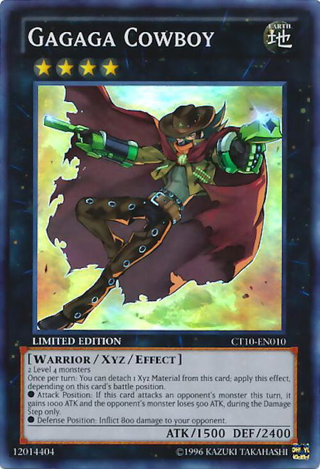 Gagaga Cowboy - 2013 Collectors Tins YuGiOh trading card