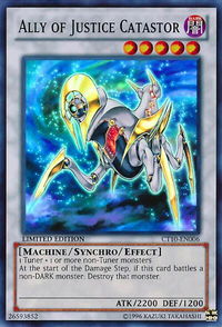 Ally of Justice Catastor - 2013 Collectors Tins (CT10) #CT10-EN006 - Super Rare YuGiOh Trading Card