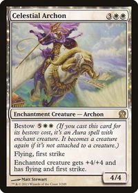 Celestial Archon - Theros (THS) #3 - Rare Magic: The Gathering Trading Card