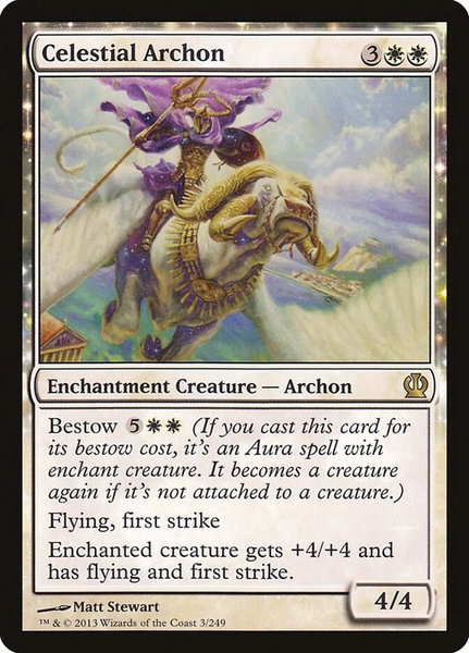 Celestial Archon - Theros Magic: The Gathering trading card