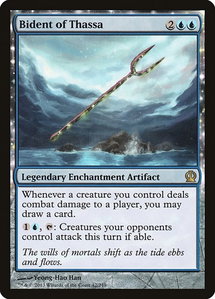 Bident of Thassa - Theros (THS) #42 - Rare Magic: The Gathering Trading Card