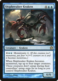 Shipbreaker Kraken - Theros (THS) #63 - Rare Magic: The Gathering Trading Card
