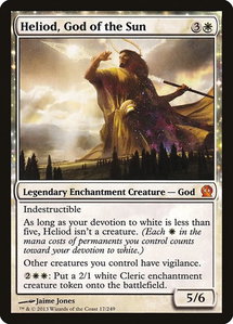Heliod, God of the Sun - Theros (THS) #17 - Mythic Rare Magic: The Gathering Trading Card