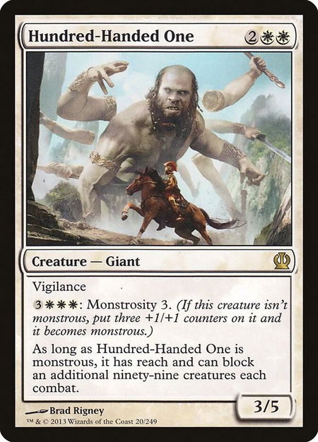Hundred-Handed One - Theros Magic: The Gathering trading card