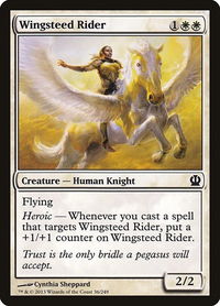 Wingsteed Rider - Theros (THS) #36 - Common Magic: The Gathering Trading Card