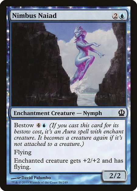 Nimbus Naiad - Theros Magic: The Gathering trading card