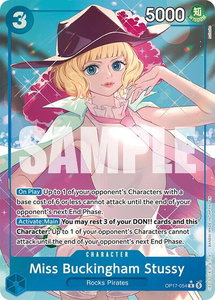 Miss Buckingham Stussy (Alternate Art) - The World's Strongest Warriors (OP17) #OP17-054 - Rare One Piece Trading Card