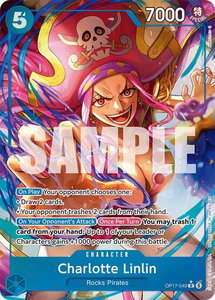 Charlotte Linlin (049) (Alternate Art) - The World's Strongest Warriors (OP17) #OP17-049 - Rare One Piece Trading Card