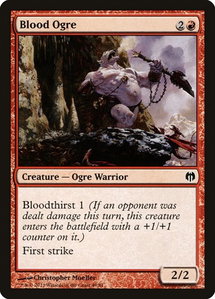 Blood Ogre - Duel Decks: Heroes vs. Monsters (DDL) #49 - Common Magic: The Gathering Trading Card