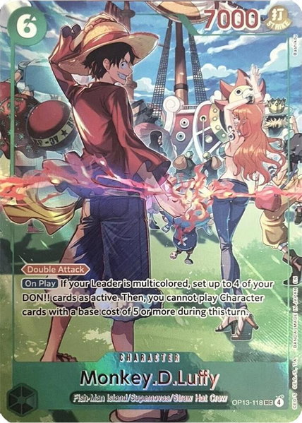 Monkey.D.Luffy (118) (English Version 3rd Anniversary Set) trading card from One Piece Promotion Cards Monkey.D.Luffy (118) (English Version 3rd Anniversary Set) - One Piece Promotion Cards One Piece trading card