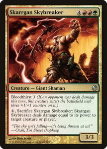 Skarrgan Skybreaker - Duel Decks: Heroes vs. Monsters (DDL) #60 - Uncommon Magic: The Gathering Trading Card