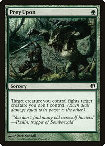 Prey Upon - Duel Decks: Heroes vs. Monsters (DDL) #62 - Common Magic: The Gathering Trading Card