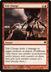 Volt Charge - Duel Decks: Heroes vs. Monsters (DDL) #68 - Common Magic: The Gathering Trading Card