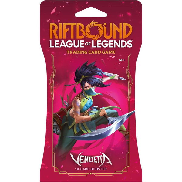 Vendetta - Sleeved Booster Pack - Vendetta Riftbound trading card