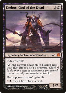 Erebos, God of the Dead - Theros (THS) #85 - Mythic Rare Magic: The Gathering Trading Card