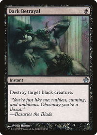 Dark Betrayal - Theros (THS) #83 - Uncommon Magic: The Gathering Trading Card