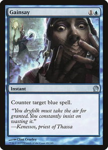 Gainsay - Theros (THS) #49 - Uncommon Magic: The Gathering Trading Card