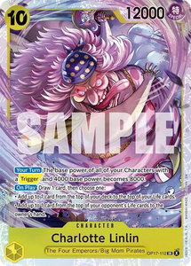 Charlotte Linlin (112) - The World's Strongest Warriors (OP17) #OP17-112 - Super Rare One Piece Trading Card