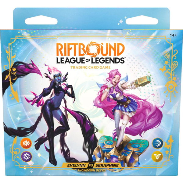 Radiance - Showdown Decks: Evelynn vs Seraphine trading card from Radiance Radiance - Showdown Decks: Evelynn vs Seraphine - Radiance Riftbound trading card