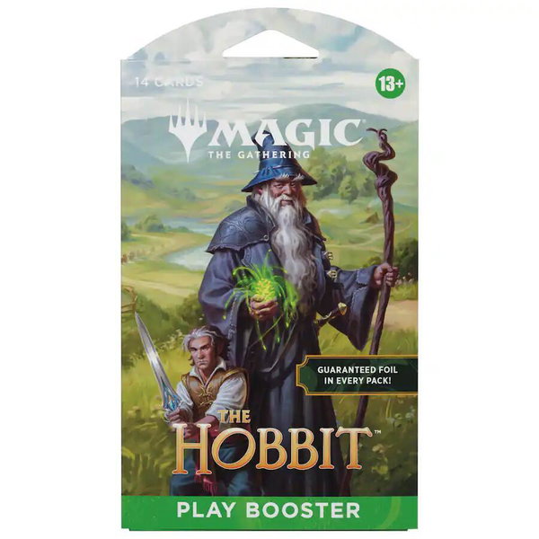 The Hobbit - Sleeved Play Booster Pack trading card from The Hobbit The Hobbit - Sleeved Play Booster Pack - The Hobbit Magic: The Gathering trading card