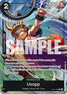 Usopp (Alternate Art) - The World's Strongest Warriors (OP17) #OP17-080 - Super Rare One Piece Trading Card