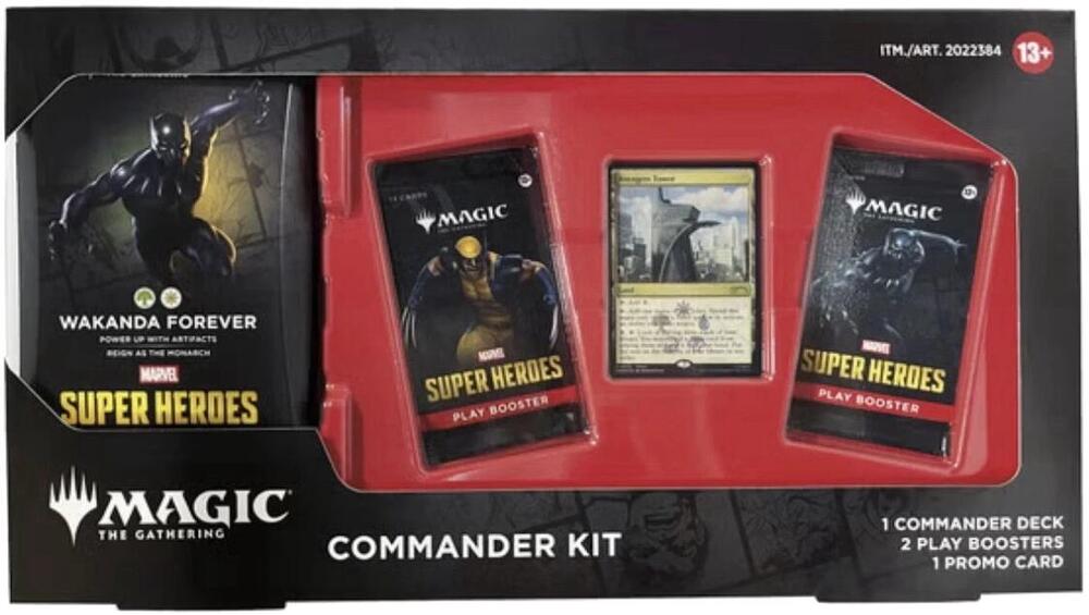 Marvel Super Heroes Commander Kit - Wakanda Forever - Commander: Marvel Super Heroes Magic: The Gathering trading card