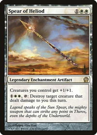 Spear of Heliod - Theros (THS) #33 - Rare Magic: The Gathering Trading Card