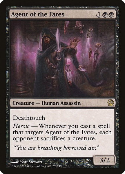 Agent of the Fates - Theros Magic: The Gathering trading card