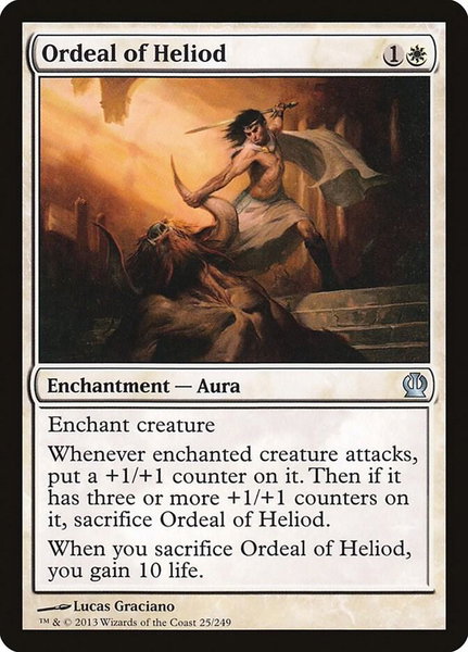 Ordeal of Heliod - Theros Magic: The Gathering trading card