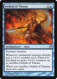 Ordeal of Thassa - Theros (THS) #58 - Uncommon Magic: The Gathering Trading Card